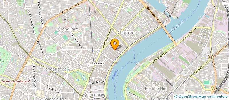 localisation de l'entreprise BDC INTENSES  BORDEAUX