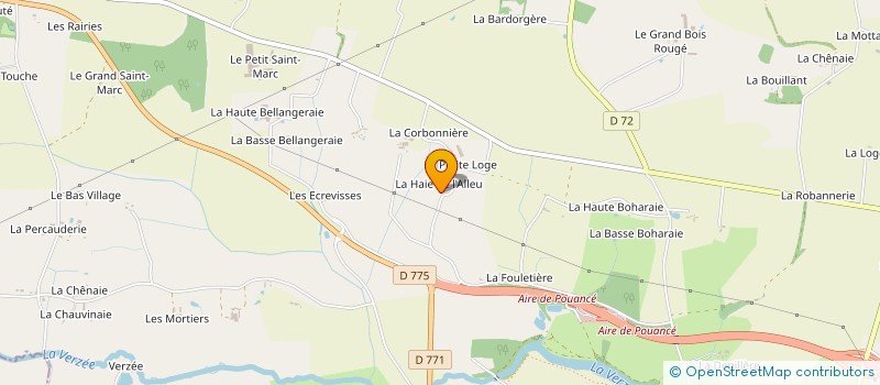 localisation de l'entreprise BDC KERRAT à OMBREE D'ANJOU