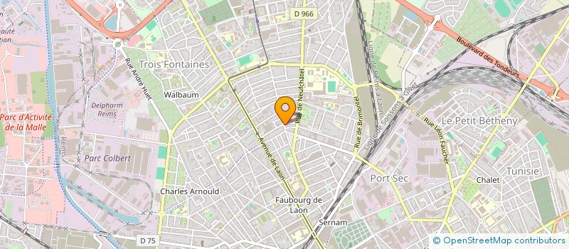 localisation de l'entreprise BDC NUMERIQUE  REIMS