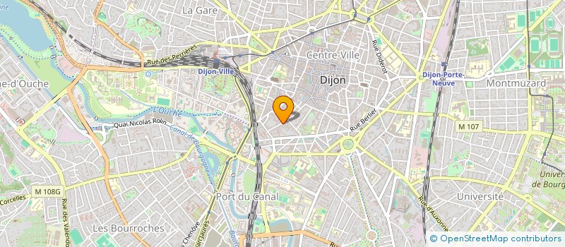 localisation de l'entreprise BDC RESTAURATION  DIJON