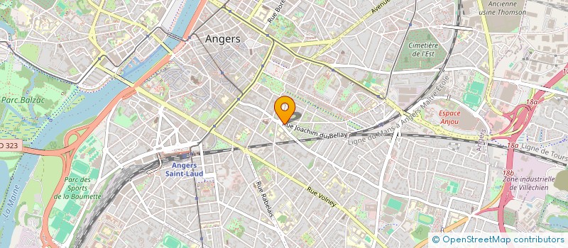 localisation de l'entreprise BDC STRATEGIES à ANGERS