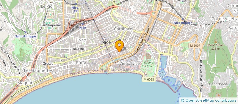 localisation de l'entreprise BDCA NICE  NICE