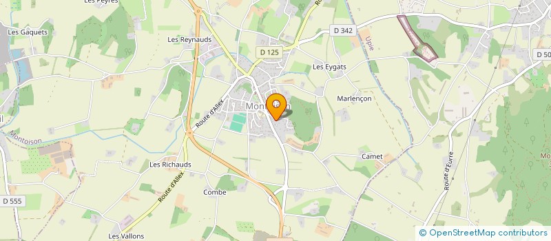 localisation de l'entreprise BDCE CONSULTANTS  MONTOISON