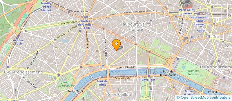 localisation de l'entreprise BDCP PROPERTIES 1  PARIS