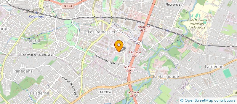 localisation de l'entreprise BDCPLUS à COLOMIERS