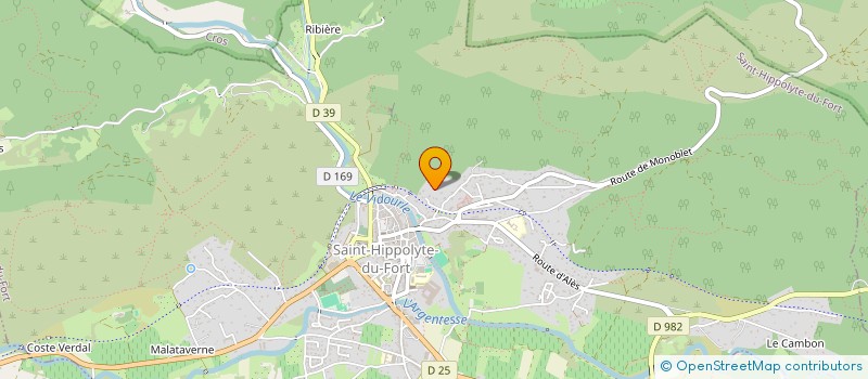 localisation de l'entreprise BDCT  SAINT-HIPPOLYTE-DU-FORT