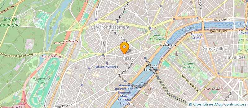 localisation de l'entreprise BDDB  PARIS