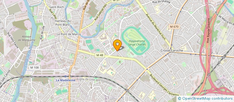 localisation de l'entreprise BDDS à MARCQ-EN-BARŒUL