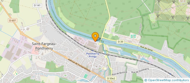 localisation de l'entreprise BDE  SAINT-FARGEAU-PONTHIERRY