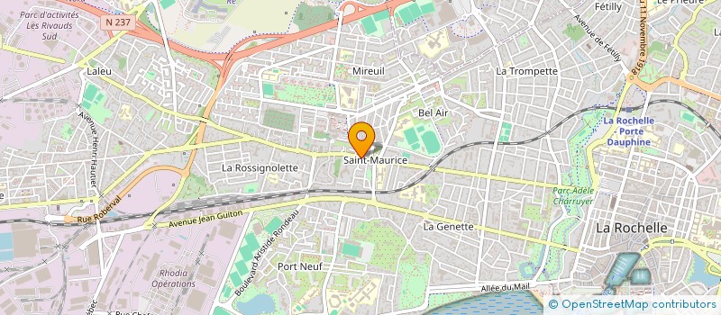 localisation de l'entreprise BDE  LA ROCHELLE