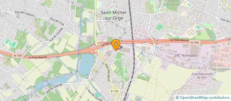 localisation de l'entreprise BDE DE BRETIGNY à BRETIGNY-SUR-ORGE