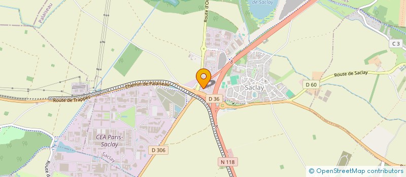 localisation de l'entreprise BDE DQPRM  SACLAY