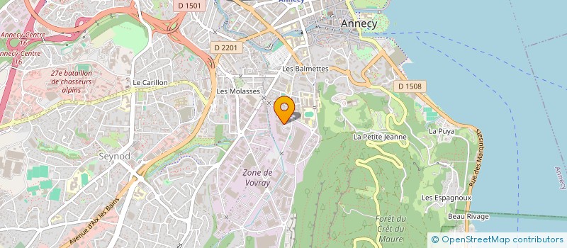 localisation de l'entreprise BDE DU CAMPUS IPAC D'ANNECY à ANNECY