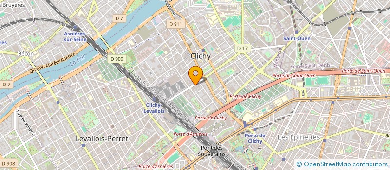 localisation de l'entreprise BDE EMN CLICHY  CLICHY