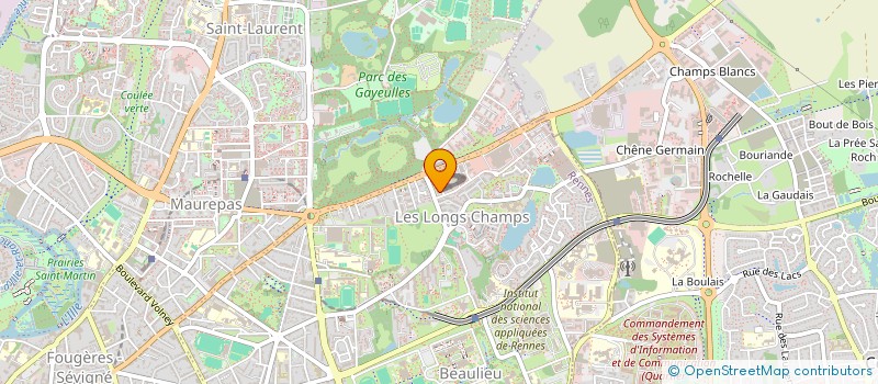 localisation de l'entreprise BDE ESRA  RENNES