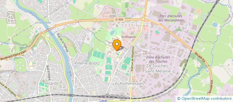 localisation de l'entreprise BDE ESTACA à LAVAL
