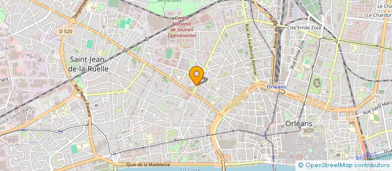 localisation de l'entreprise BDE EXCELIA ORLEANS à ORLEANS