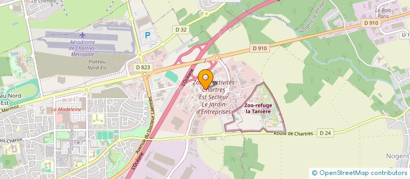 localisation de l'entreprise BDE GA CHARTRES à CHARTRES