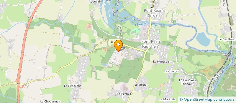 localisation de l'entreprise BDE GROUP  GUICHEN