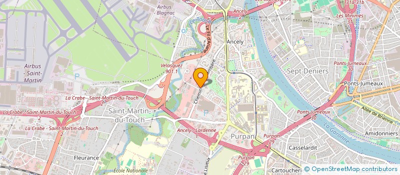 localisation de l'entreprise BDE IFEC TOULOUSE  TOULOUSE