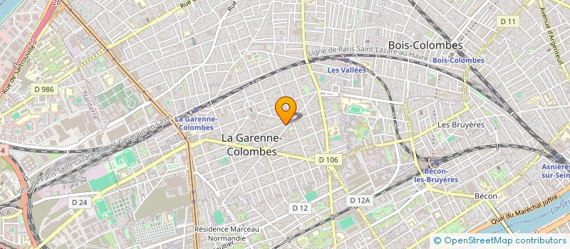 localisation de l'entreprise BDE ILEGIONNAIRES à LA GARENNE-COLOMBES