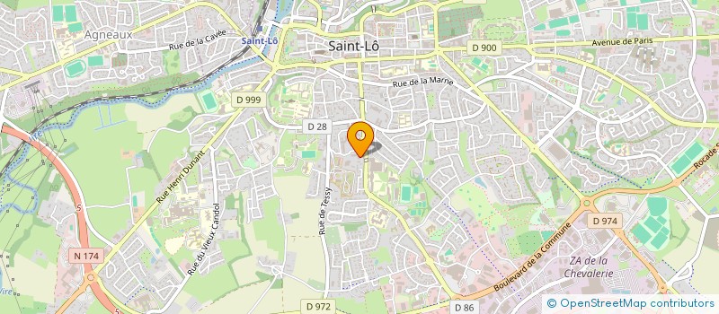 localisation de l'entreprise BDE INFIRMIER  SAINT-LO