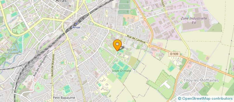 localisation de l'entreprise BDE INSPE ARRAS à ARRAS