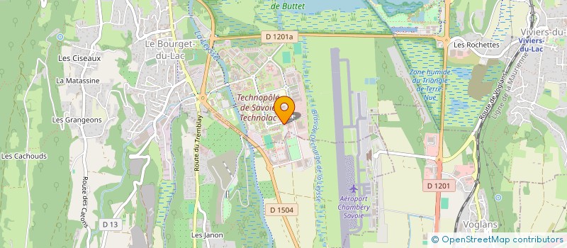 localisation de l'entreprise BDE IPAC CHAMBERY - DEEP FLOW  LE BOURGET-DU-LAC