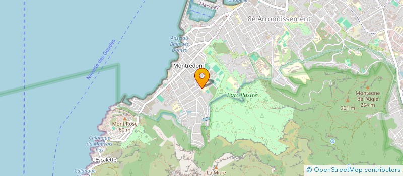 localisation de l'entreprise BDE IRTS PACA CORSE  MARSEILLE