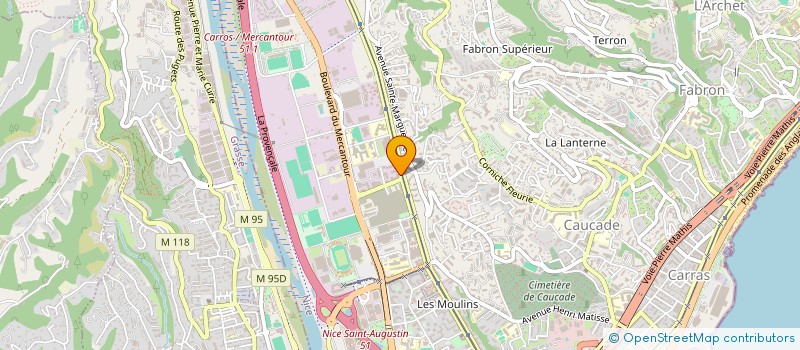 localisation de l'entreprise BDE ISART DIGITAL NICE  NICE