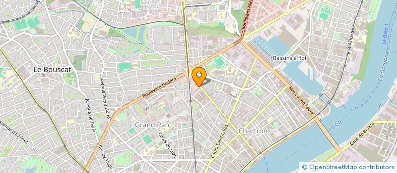 localisation de l'entreprise BDE ISG BORDEAUX  BORDEAUX