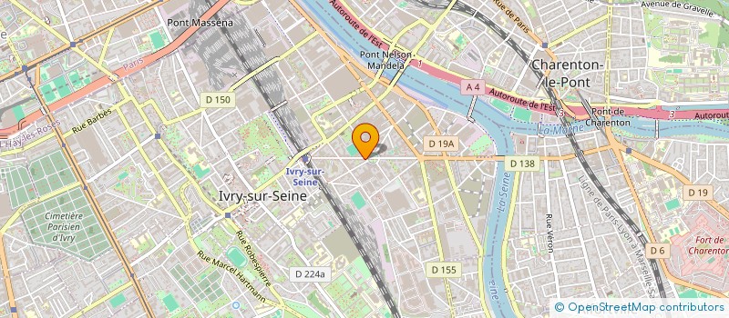 localisation de l'entreprise BDE JURASS'IPS  IVRY-SUR-SEINE