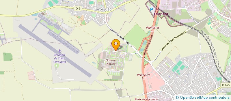 localisation de l'entreprise BDE KOENIG TIGER GAC  BRETTEVILLE-SUR-ODON