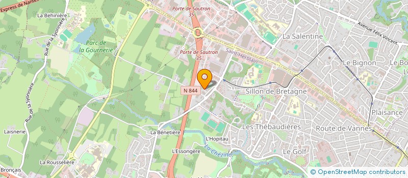 localisation de l'entreprise BDE LA TRIBU MBWAY NANTES à SAINT-HERBLAIN
