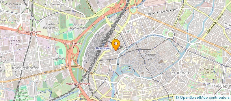 localisation de l'entreprise BDE LISAA STRASBOURG à STRASBOURG