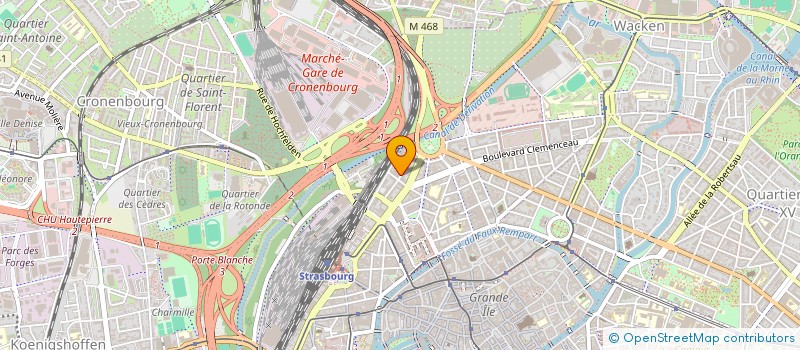 localisation de l'entreprise BDE MBWAY STRASBOURG à STRASBOURG