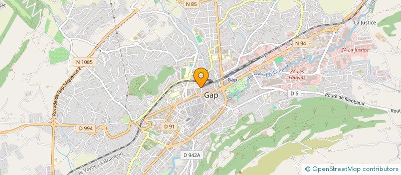 localisation de l'entreprise BDE MONTAGN'ALPES  GAP