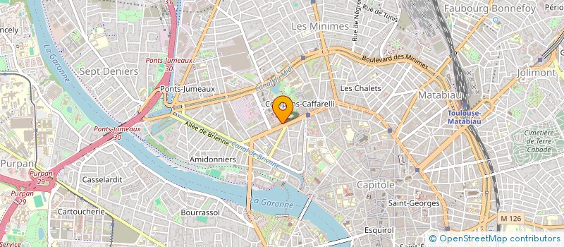 localisation de l'entreprise BDE N.260  TOULOUSE