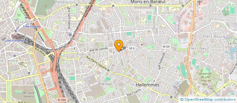 localisation de l'entreprise BDE ROCHEFORT à LILLE