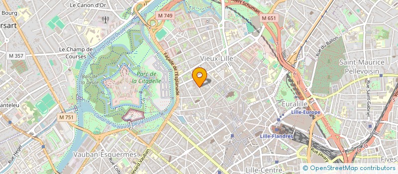 localisation de l'entreprise BDE SAINT-PAUL à LILLE