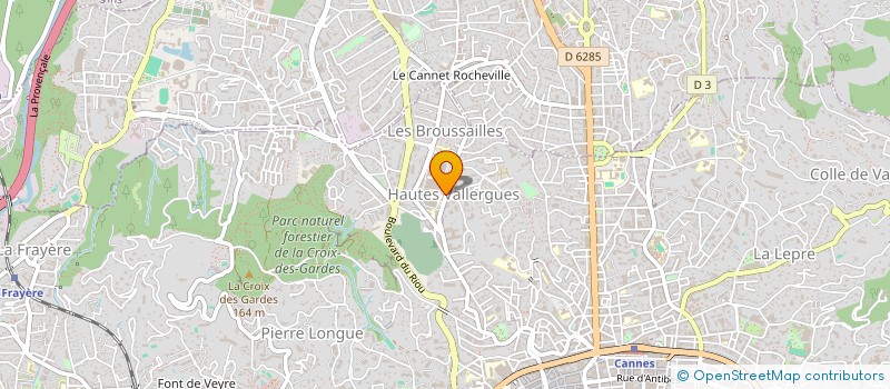 localisation de l'entreprise BDE SAP à CANNES