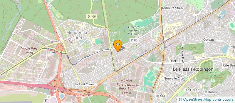localisation de l'entreprise BDE SERVICES CONFORTS à CLAMART