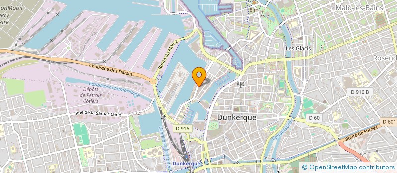 localisation de l'entreprise BDE SOLIDARI 'TC à DUNKERQUE