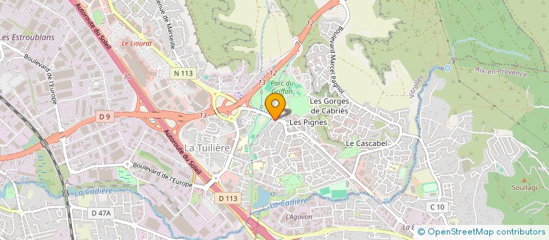 localisation de l'entreprise BDE SUP IPGV VITROLLES à VITROLLES