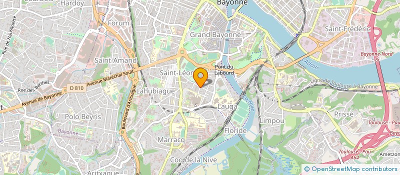 localisation de l'entreprise BDE TANGO CHARLY à BAYONNE