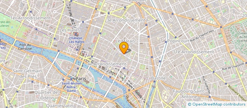 localisation de l'entreprise BDE TRIBORD SUPINFO PARIS  PARIS