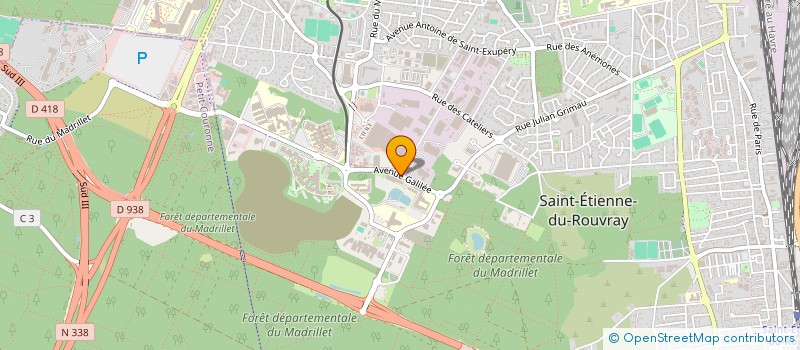 localisation de l'entreprise BDE VANTABLACK  SAINT-ETIENNE-DU-ROUVRAY