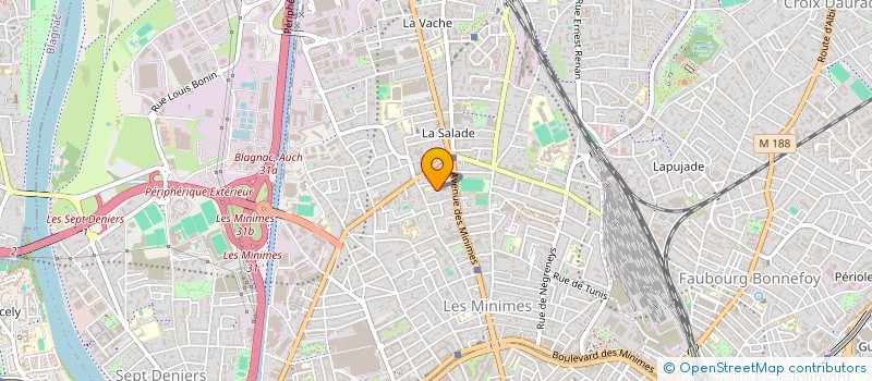 localisation de l'entreprise BDE YNOV TOULOUSE  TOULOUSE