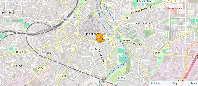 localisation de l'entreprise BDE2 à CHARTRES
