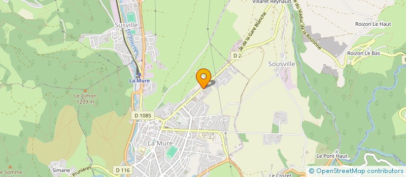 localisation de l'entreprise BDECDR  LA MURE